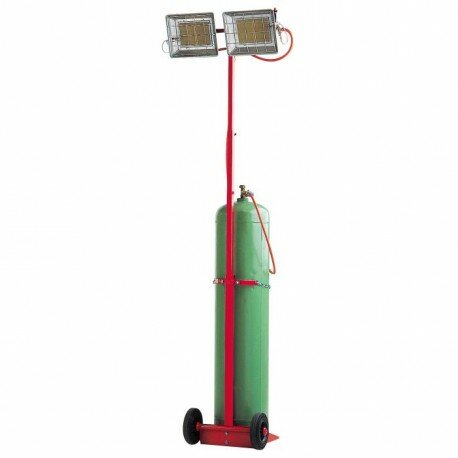 Chauffage mobile radiant au gaz SOLOR 8500 MSA Sovelor 