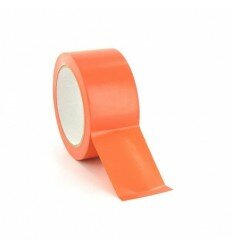 Adhésif PVC Orange 50 mm x 33 m