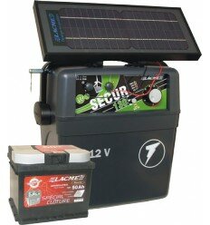 Électrificateur Secur Zénith 6 W + Accu 50 Ah