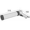 Pistolet à cartouche universel